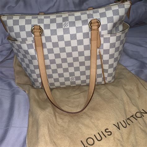 fake louis vuitton white checkered purse|louis vuitton wallet checkered.